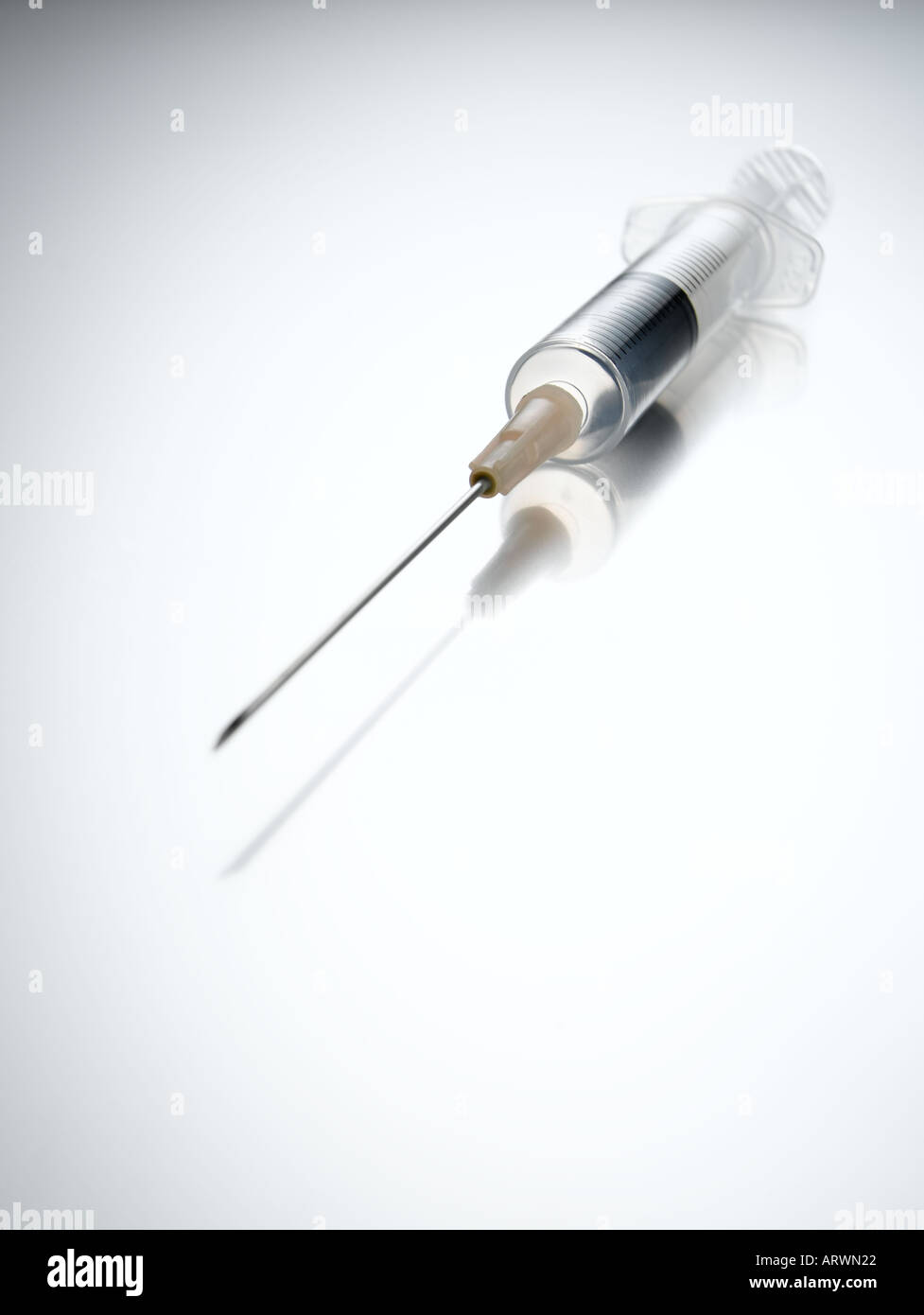 hypodermic syringe Stock Photo