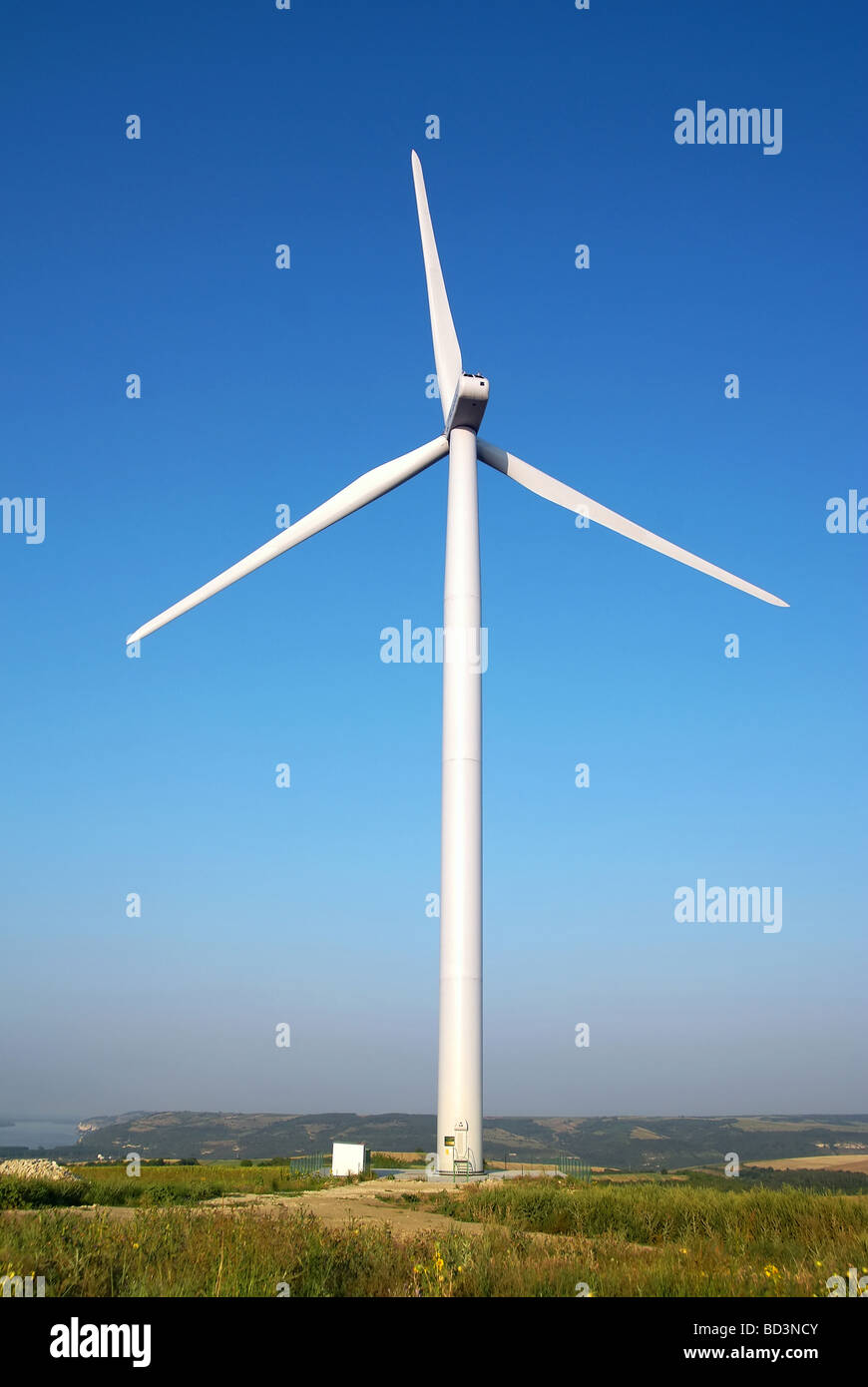 Wind turbine Stock Photo