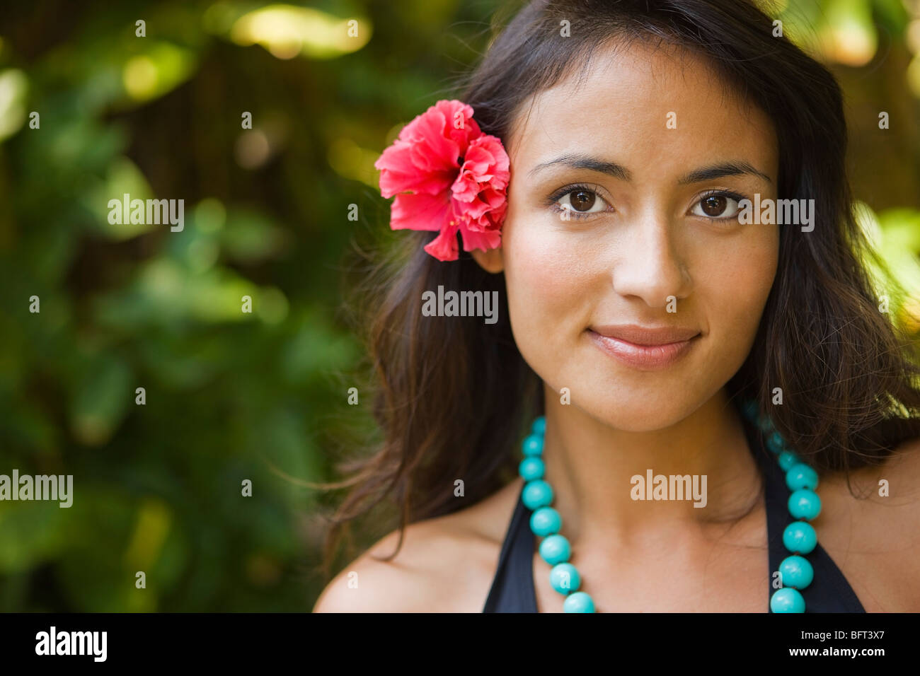 Portrait of Woman Stock Photo