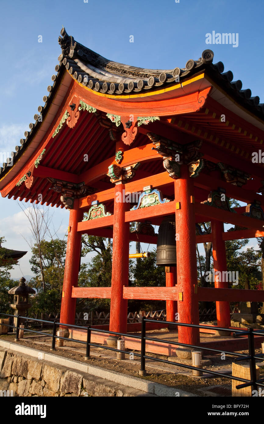 Kiyomizu Temple Bell Stock Photo