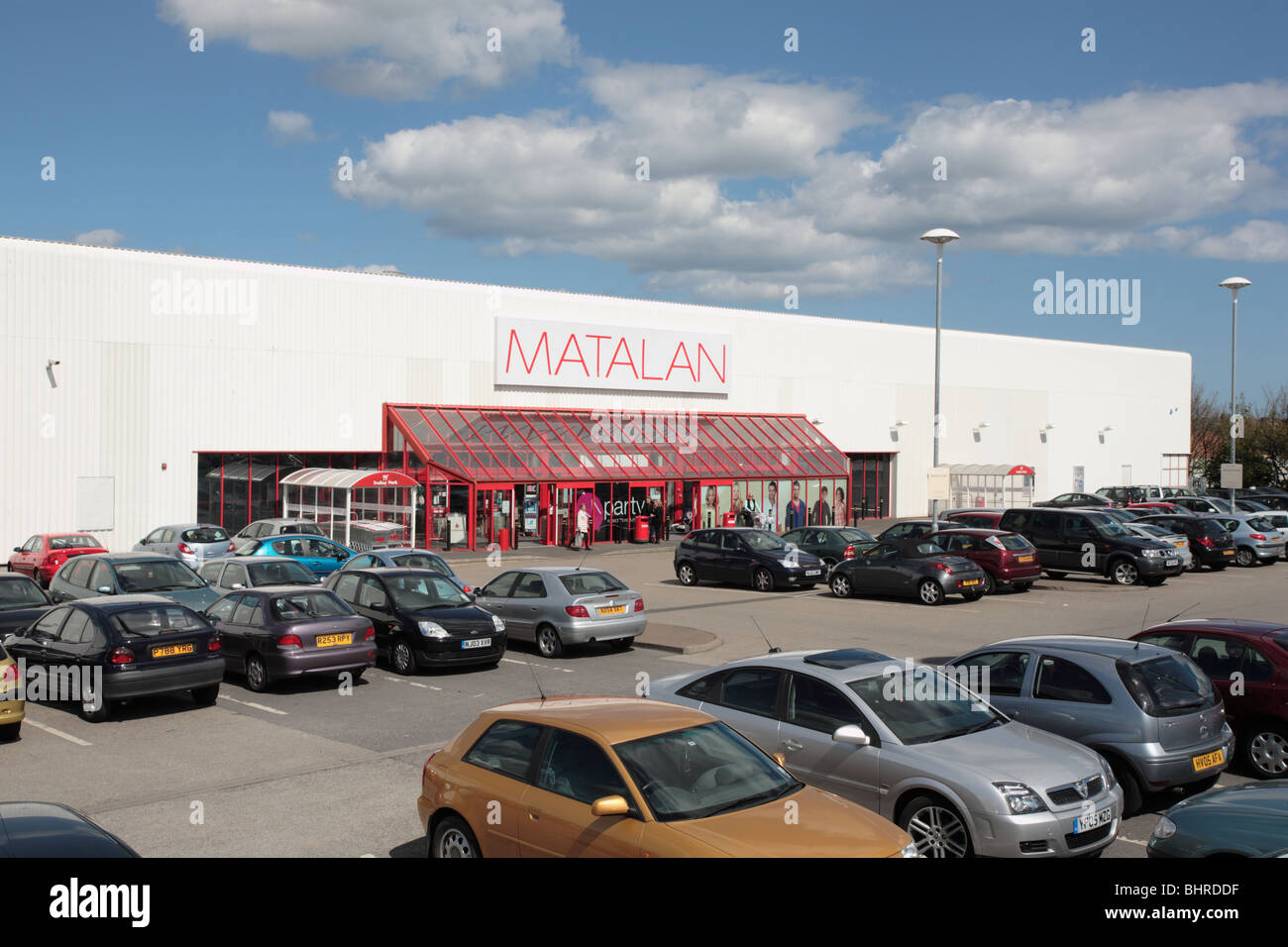 Matalan clothing store Stock Photo