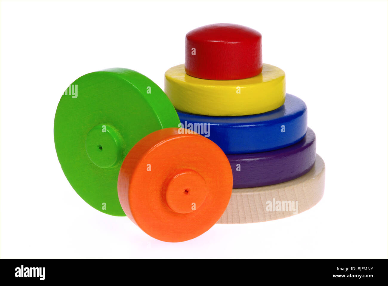 Holzspielzeug - wooden toys 03 Stock Photo