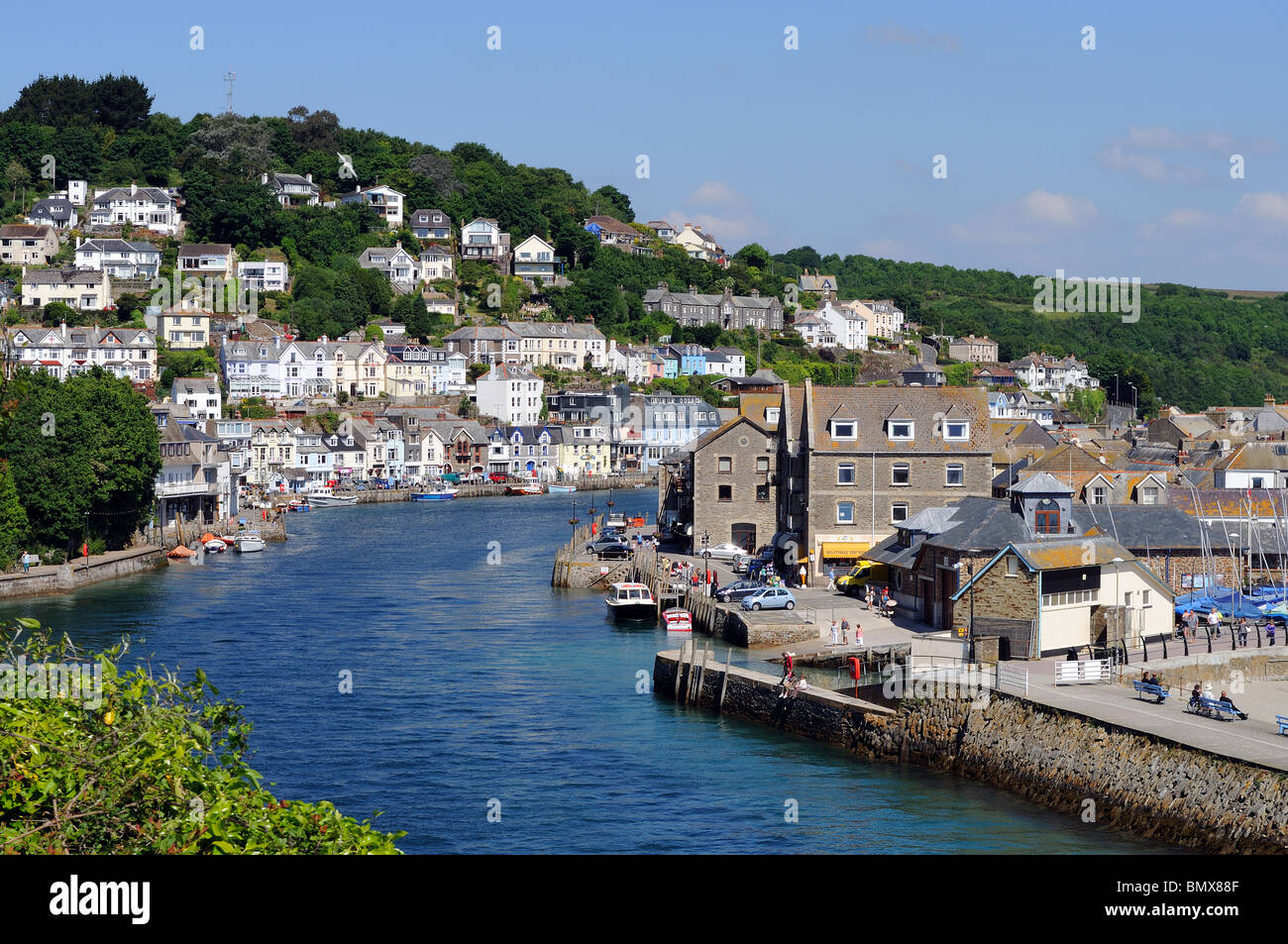 looe, cornwall, uk Stock Photo