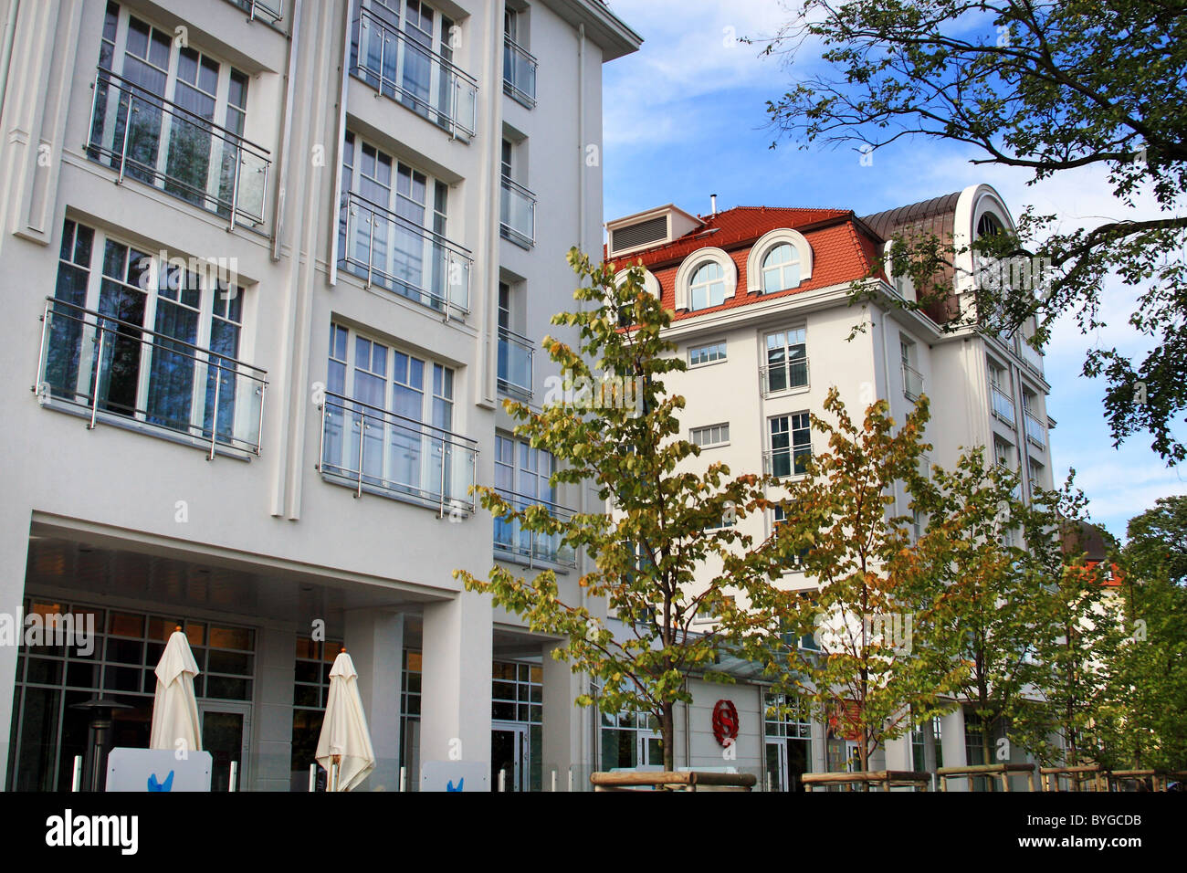 Sheraton Hotel in Sopot, Poland. Stock Photo