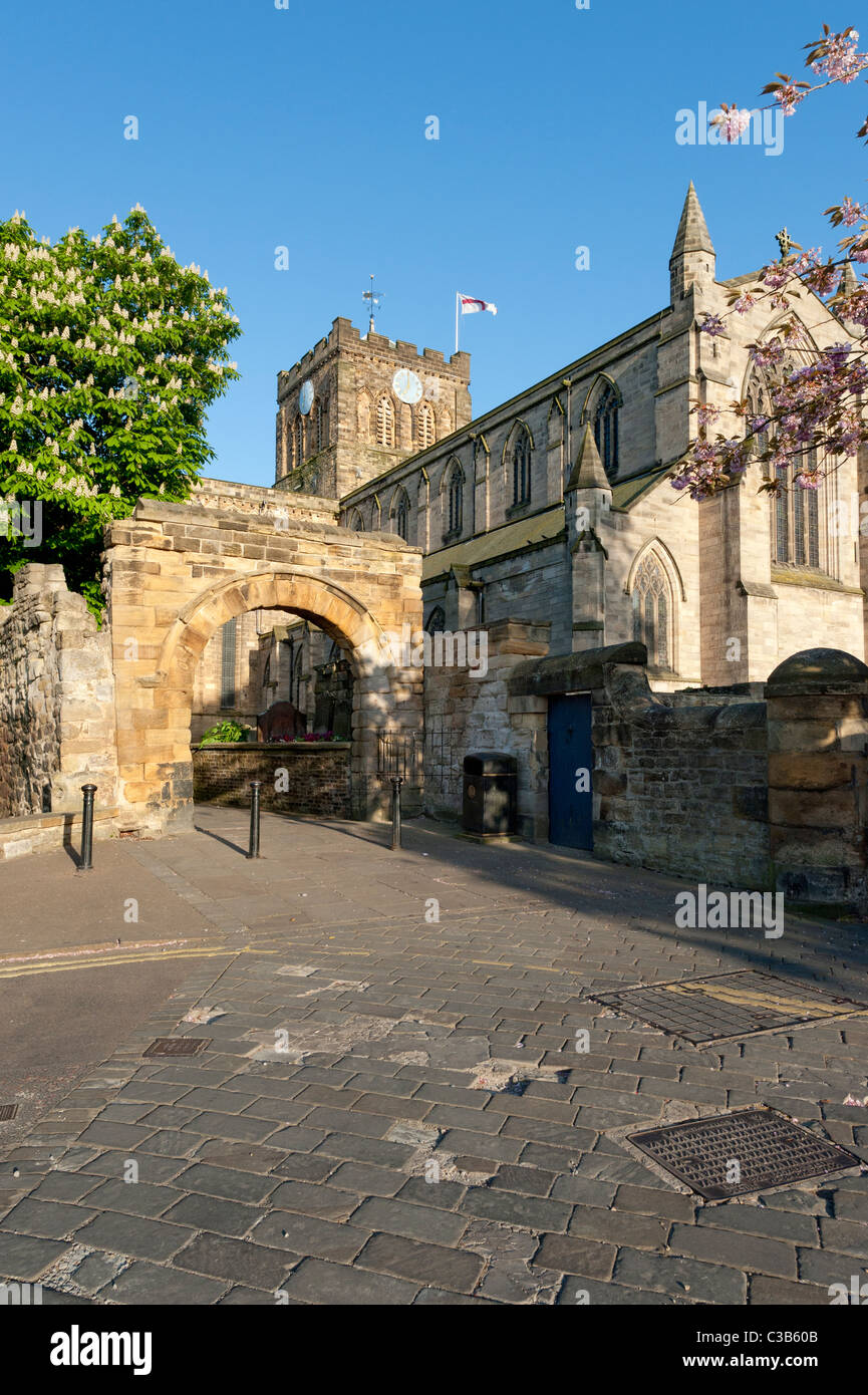 Hexham Abbey Stock Photo