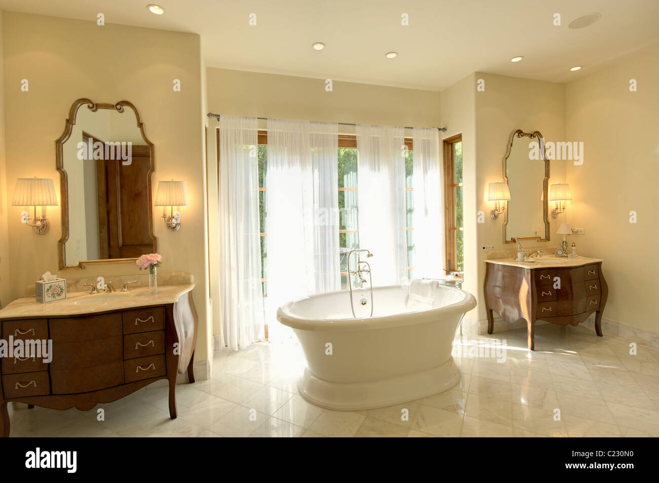 Bathroom interior Stock Photo