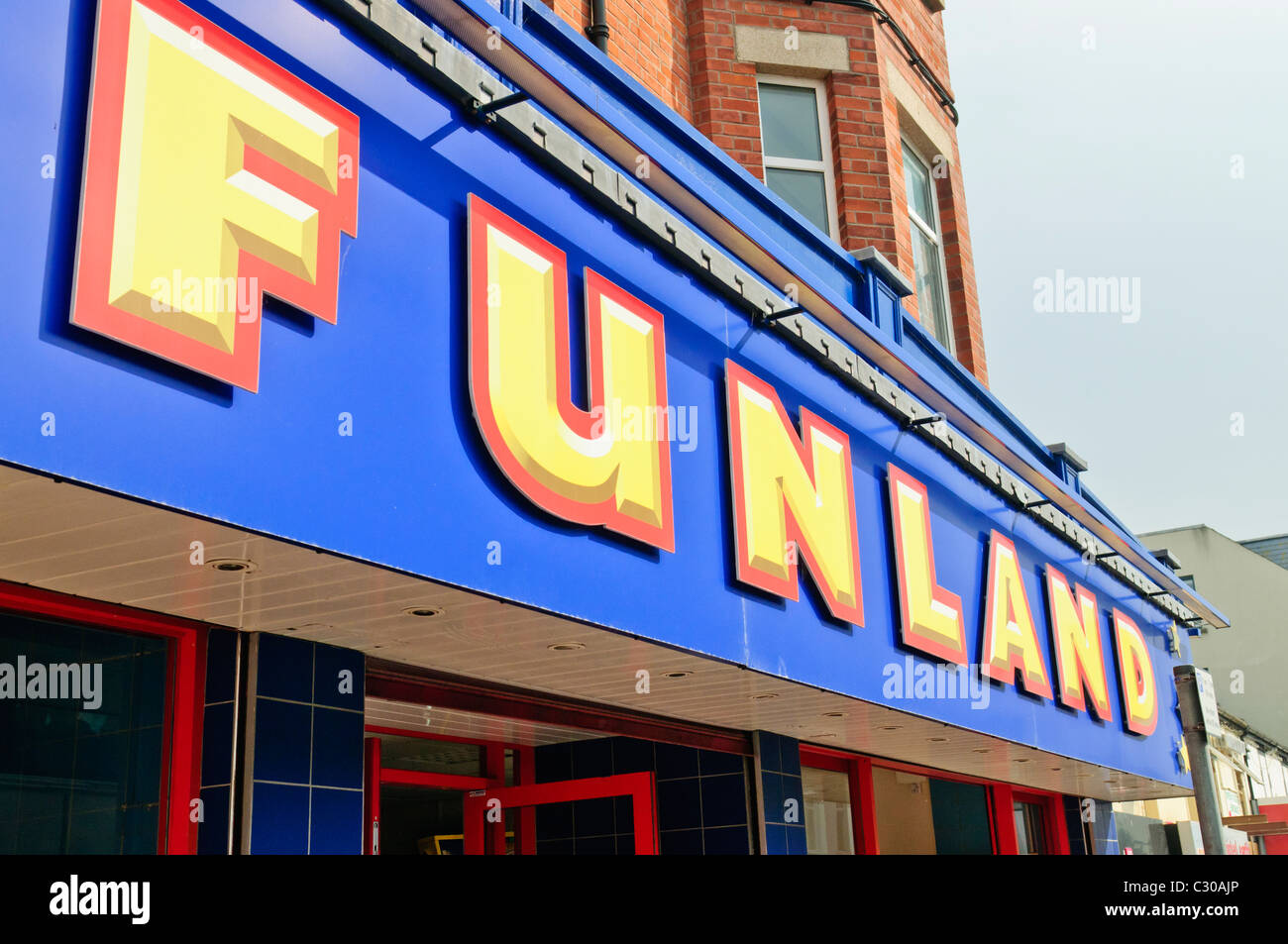 Funland amusement arcade Stock Photo