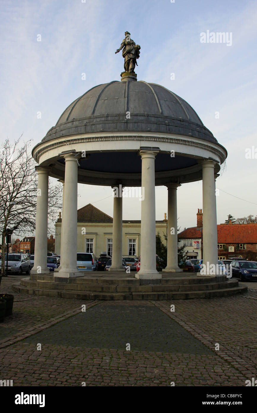 Swaffham market Place Stock Photo