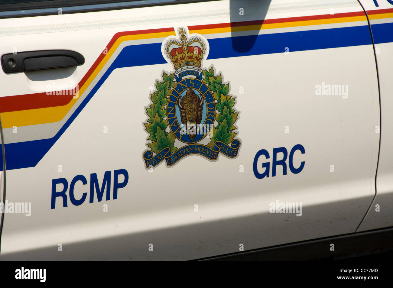 RCMP Insignia Stock Photo