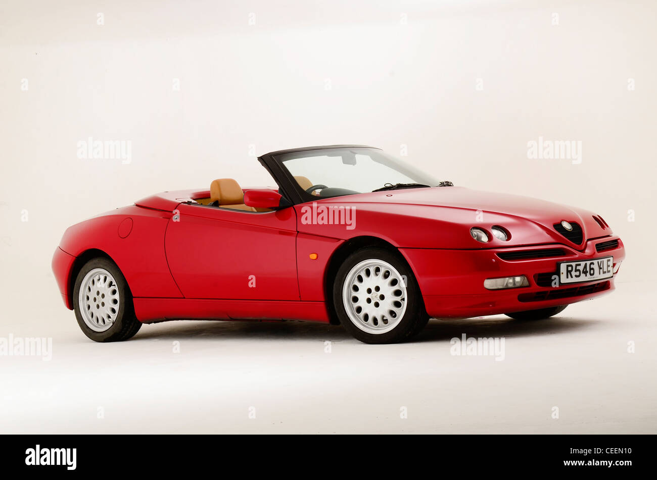 1997 Alfa Romeo spyder Stock Photo