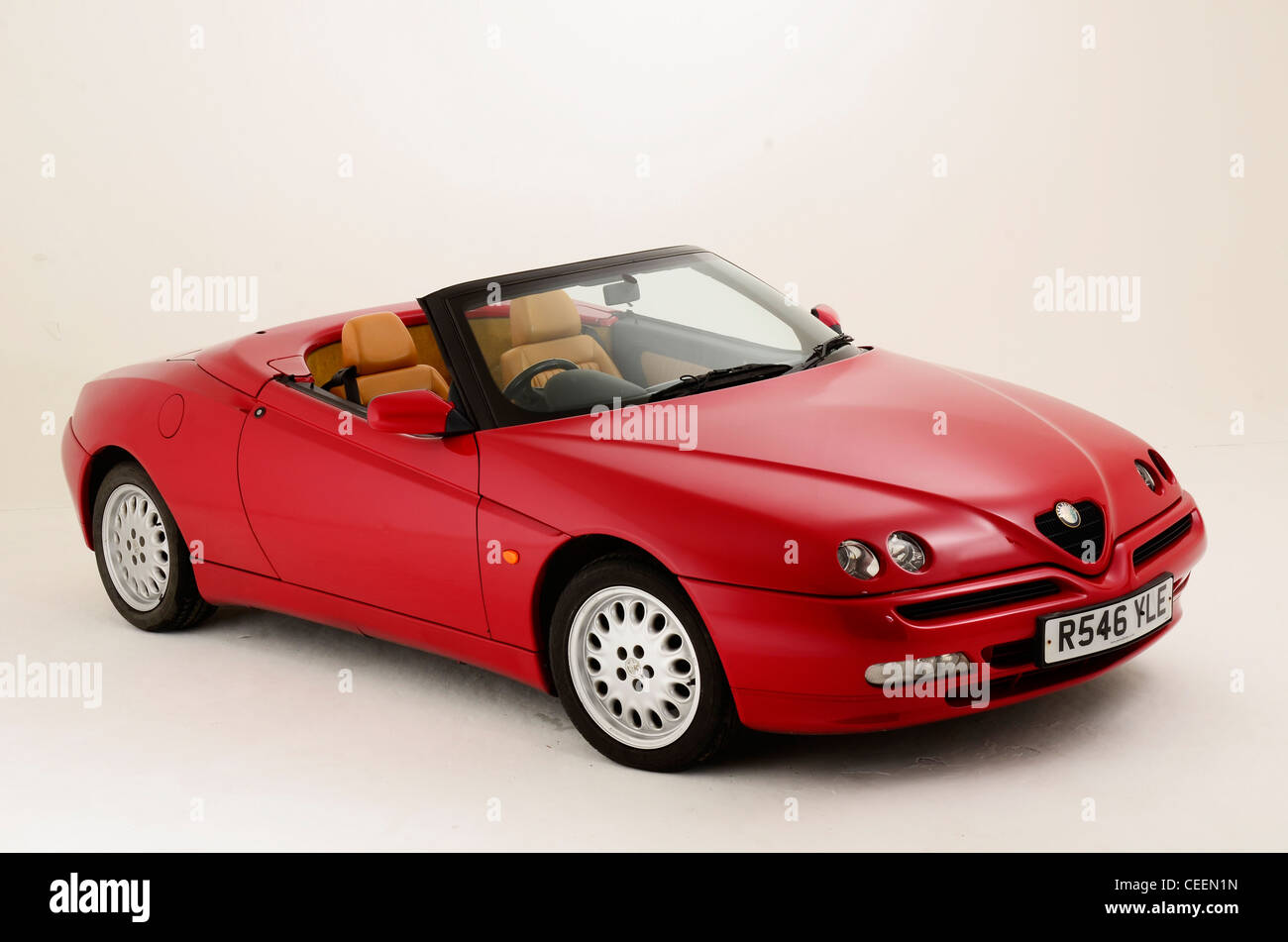 1997 Alfa Romeo spyder Stock Photo