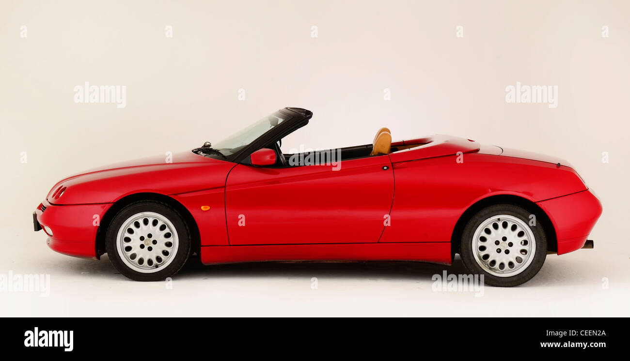 1997 Alfa Romeo spyder Stock Photo