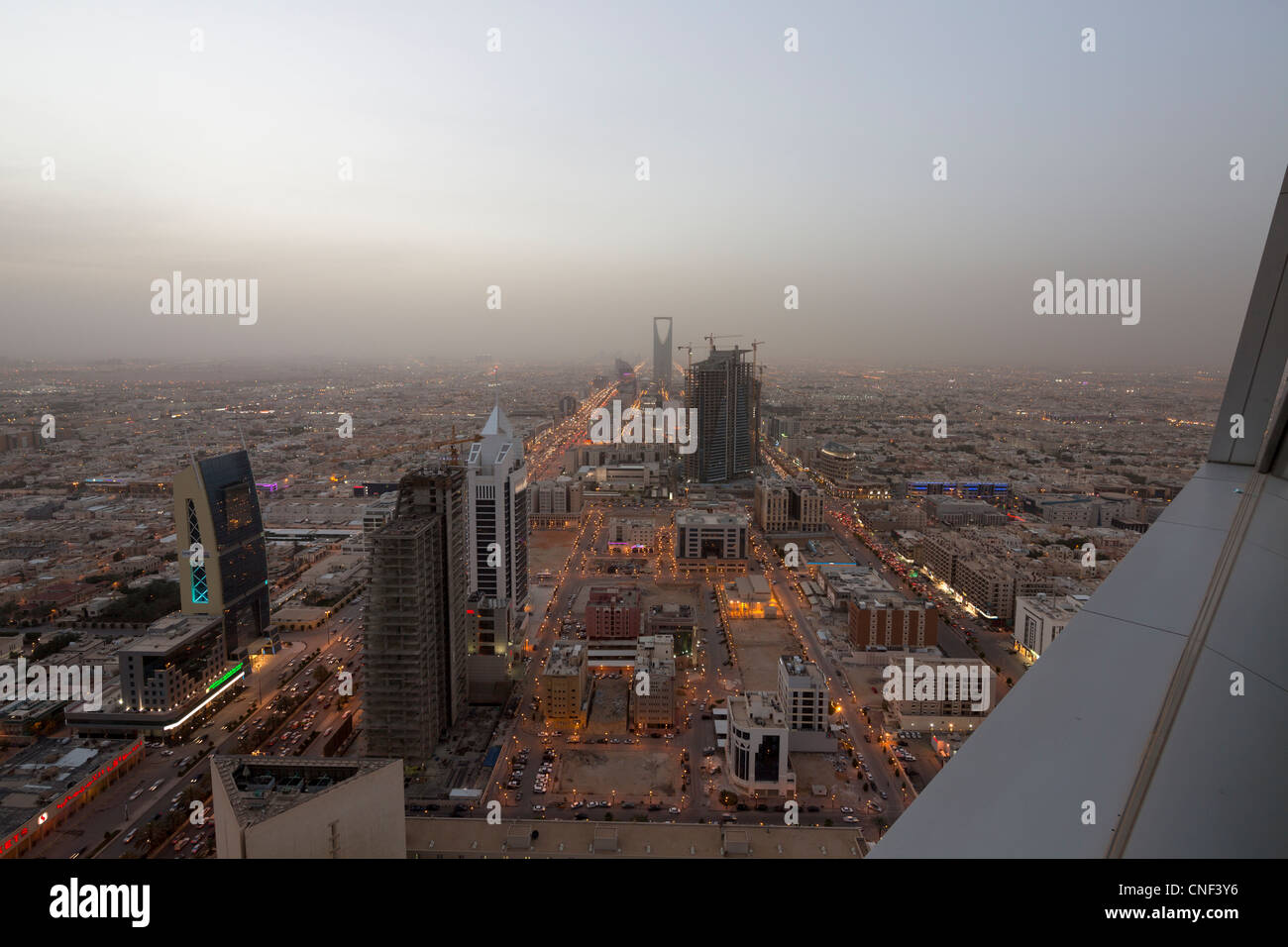 view of Riyadh, Saudi Arabia Stock Photo