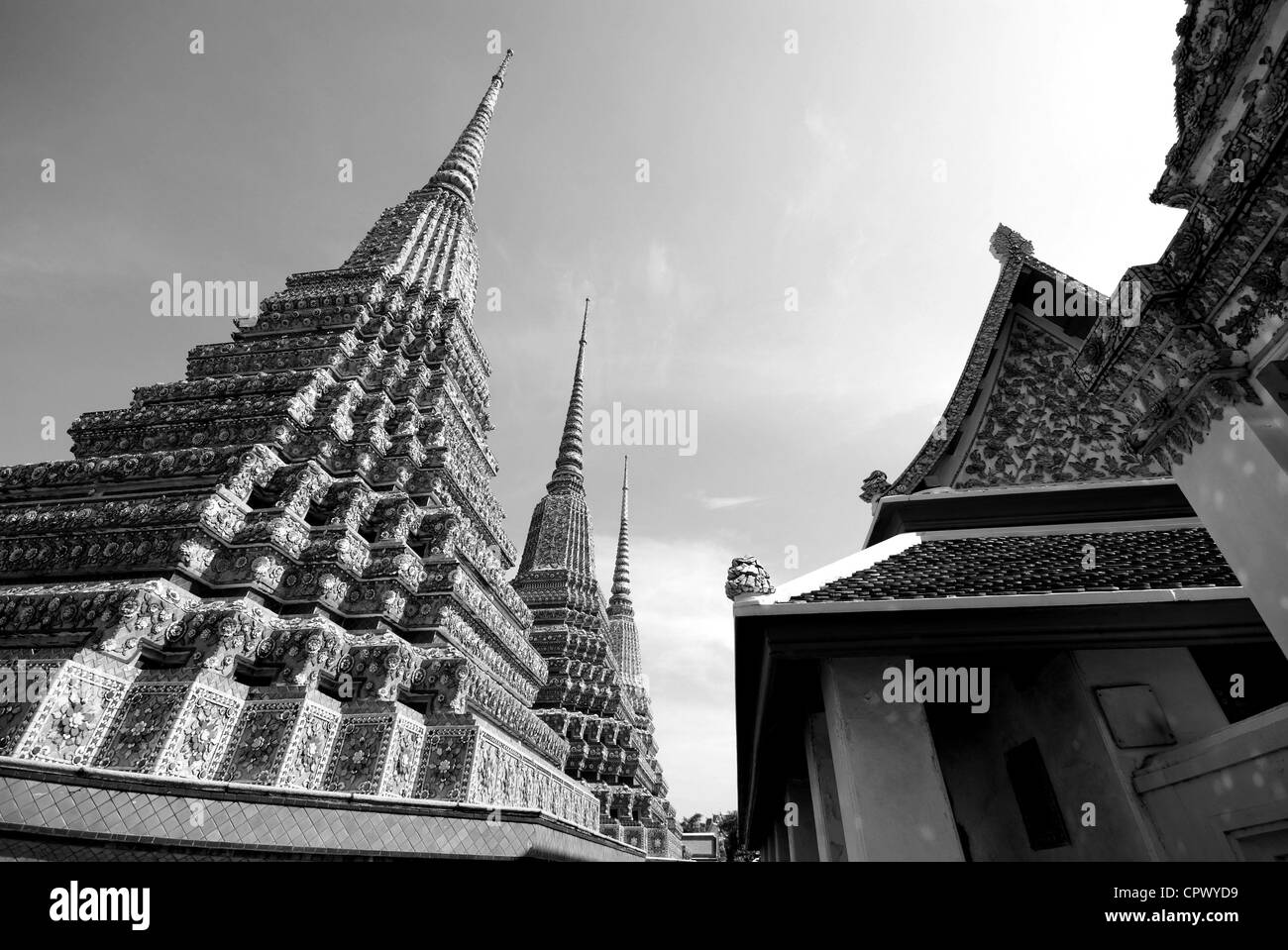 Temple in Bangkok, Thailand Stock Photo