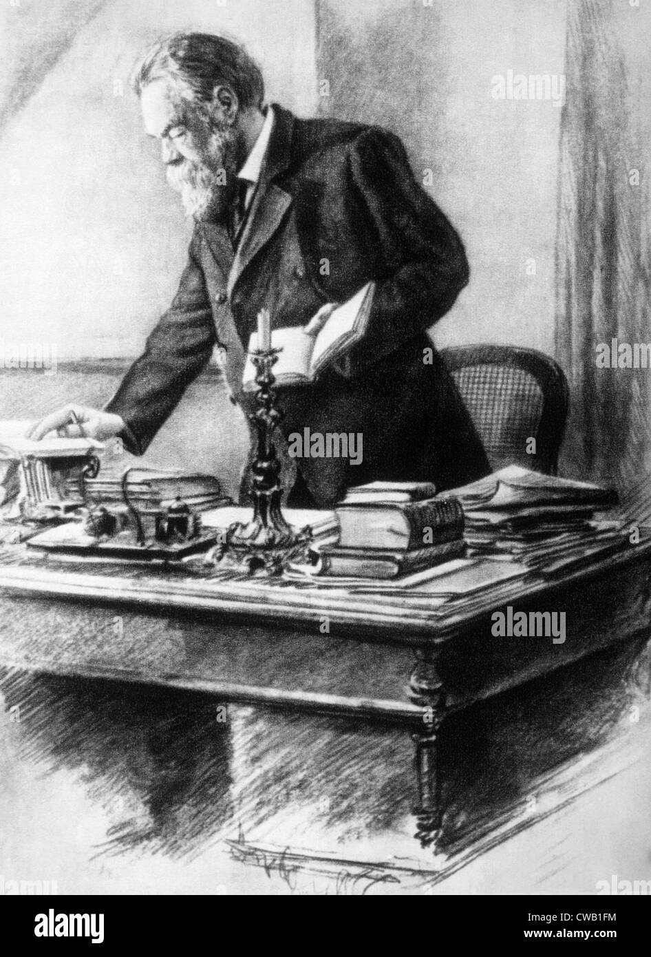 Friedrich Engels (1820-1895) Stock Photo