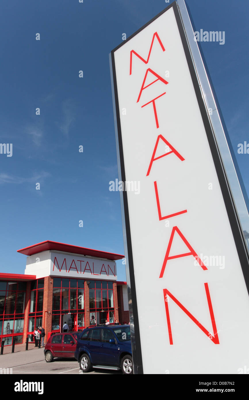 Matalan store Stock Photo