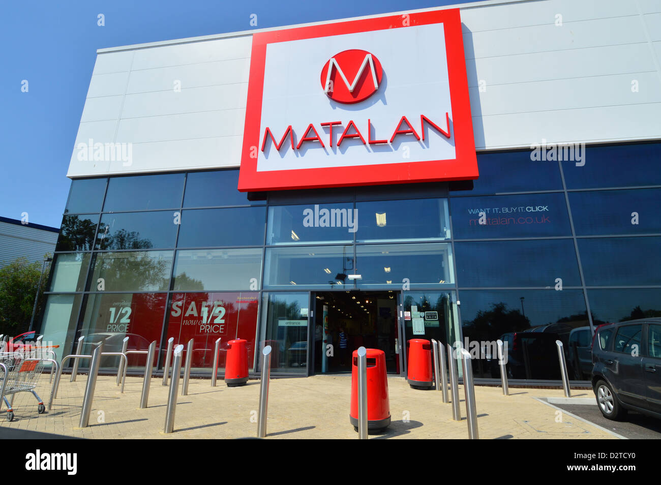 Matalan Store Stock Photo