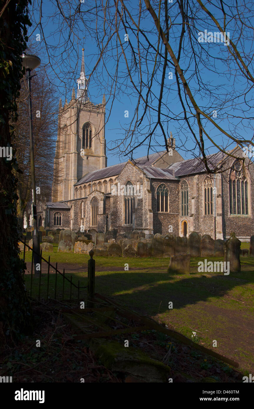 Swaffham Church Norfolk Stock Photo