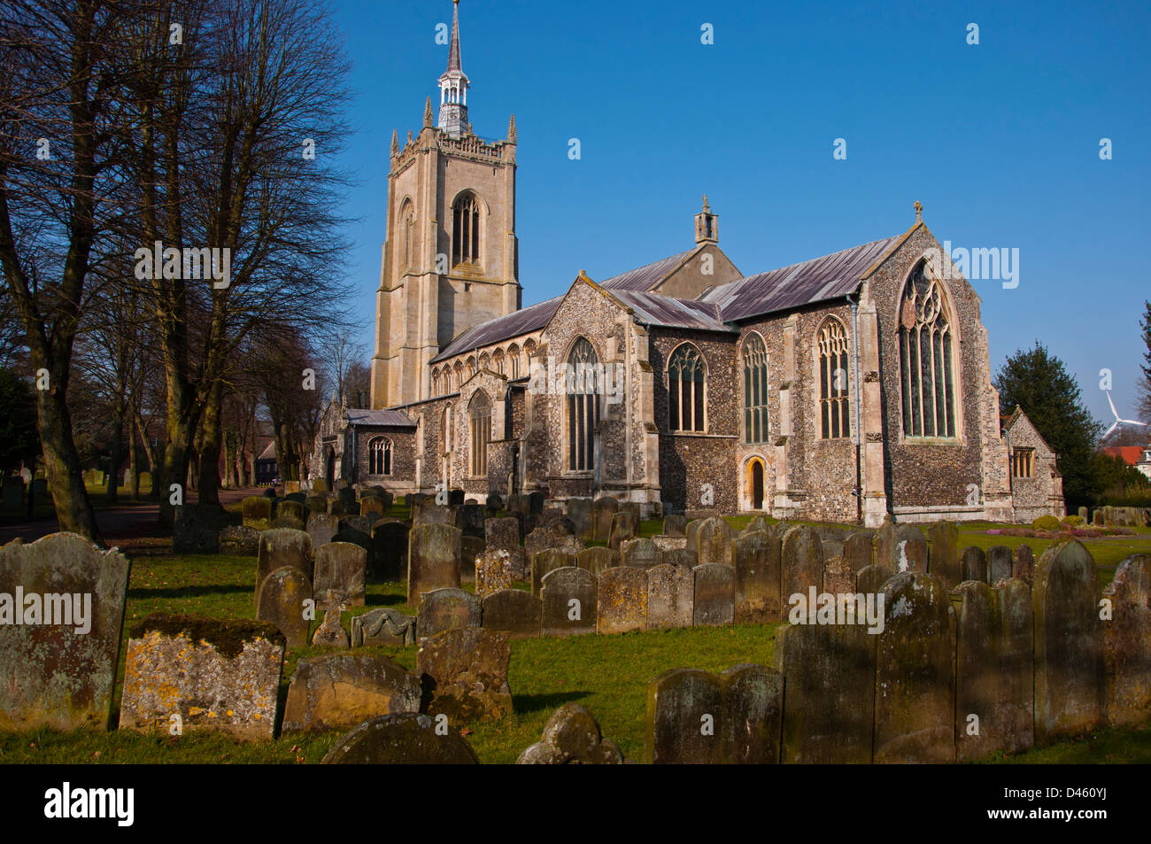 Swaffham Church Norfolk Stock Photo