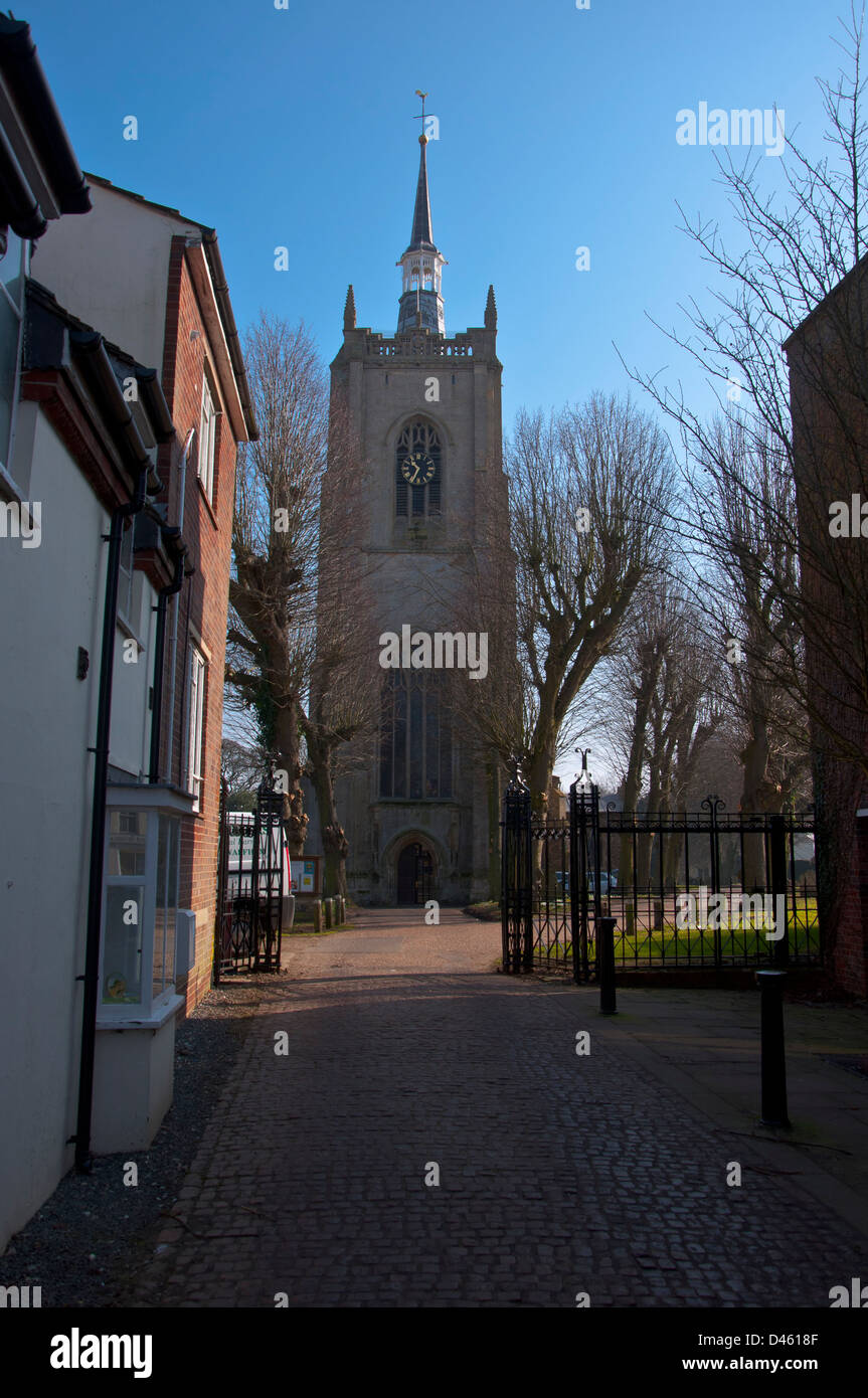 Swaffham Church Norfolk Stock Photo