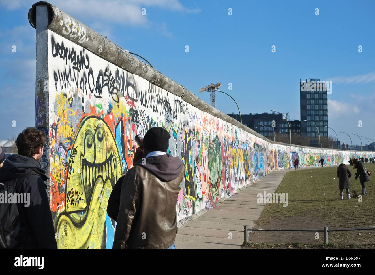 East Side Gallery Stock Photo