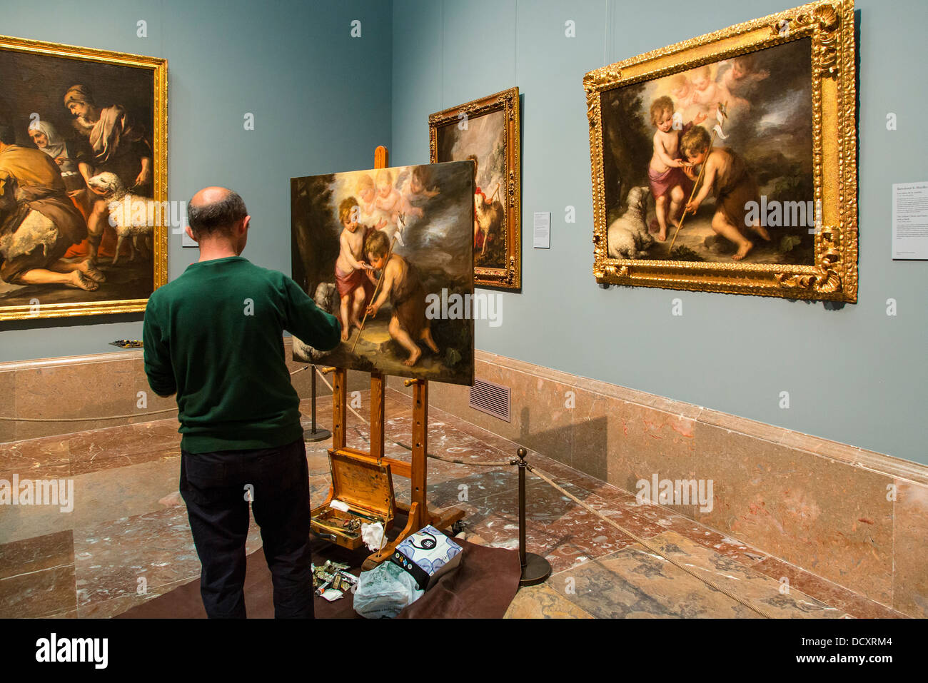 Madrid, El Prado Museum Stock Photo