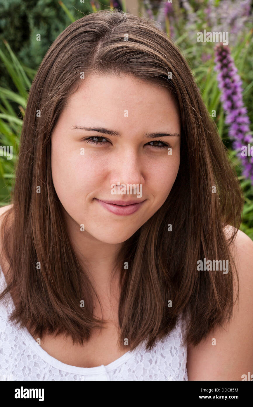 Pretty Young Woman Stock Photo