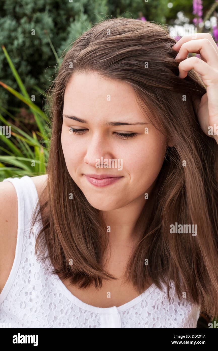 Pretty Young Woman Stock Photo