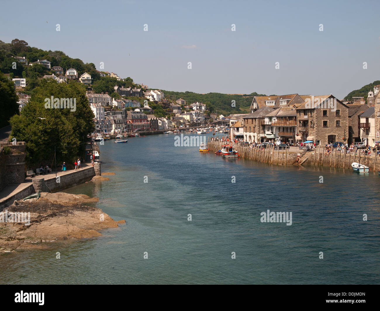 Looe Cornwall England UK Stock Photo