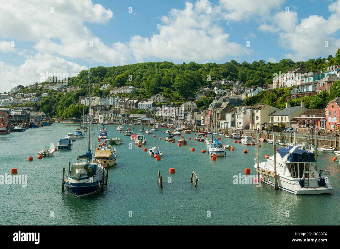 West Looe, Cornwall, England Stock Photo