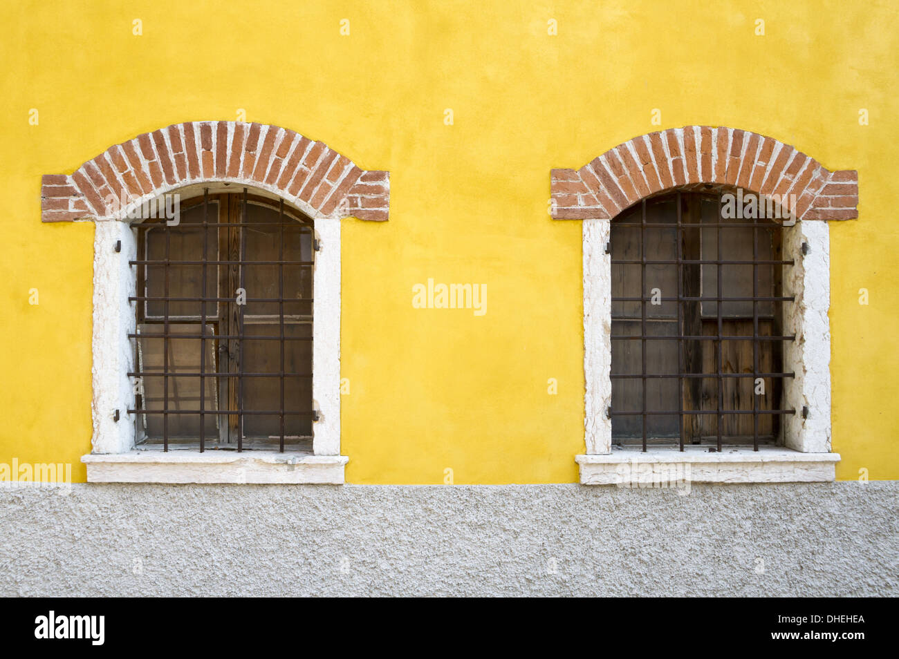 two windows Stock Photo