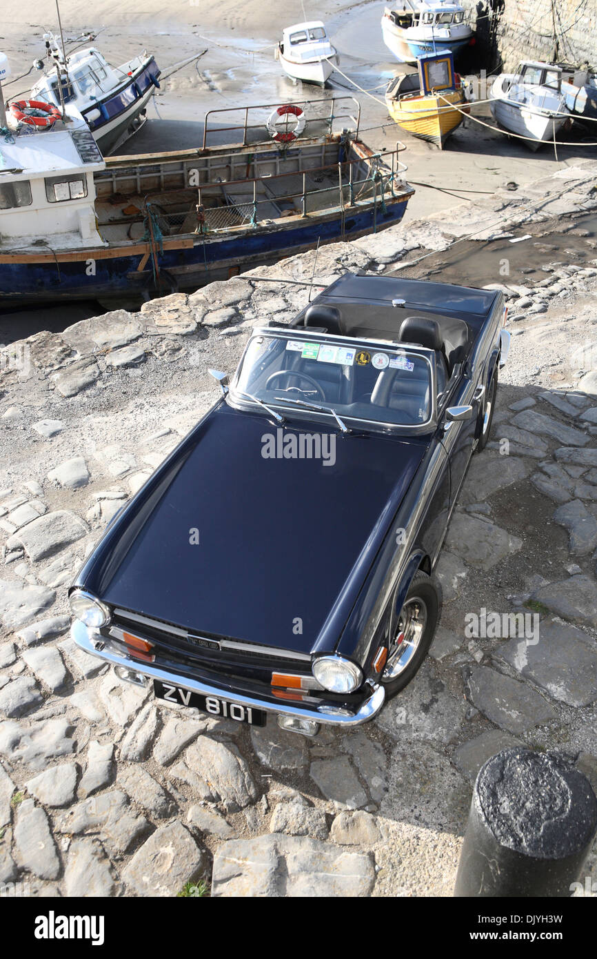 Triumph TR6 Stock Photo