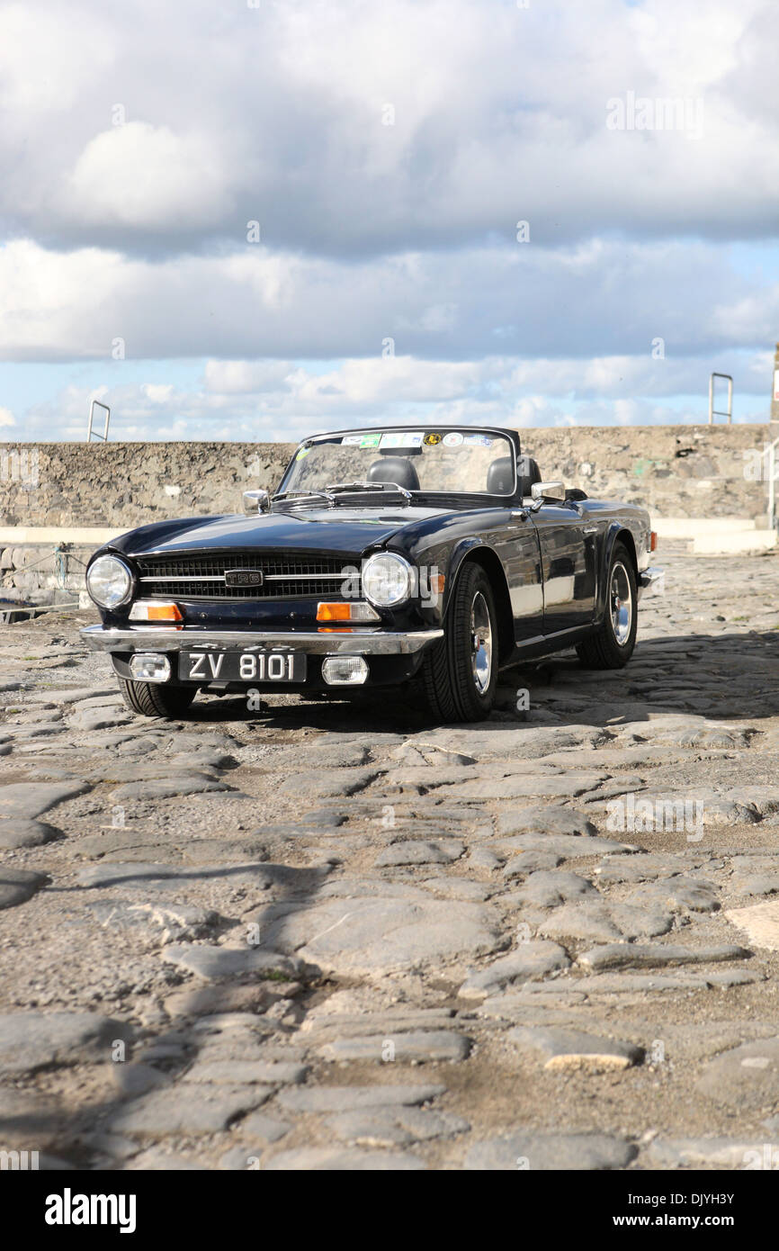 Triumph TR6 Stock Photo