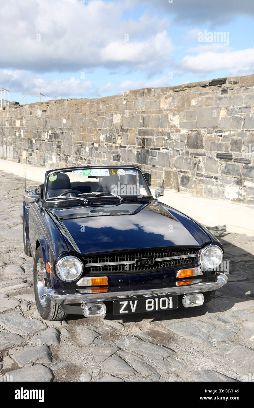 Triumph TR6 Stock Photo