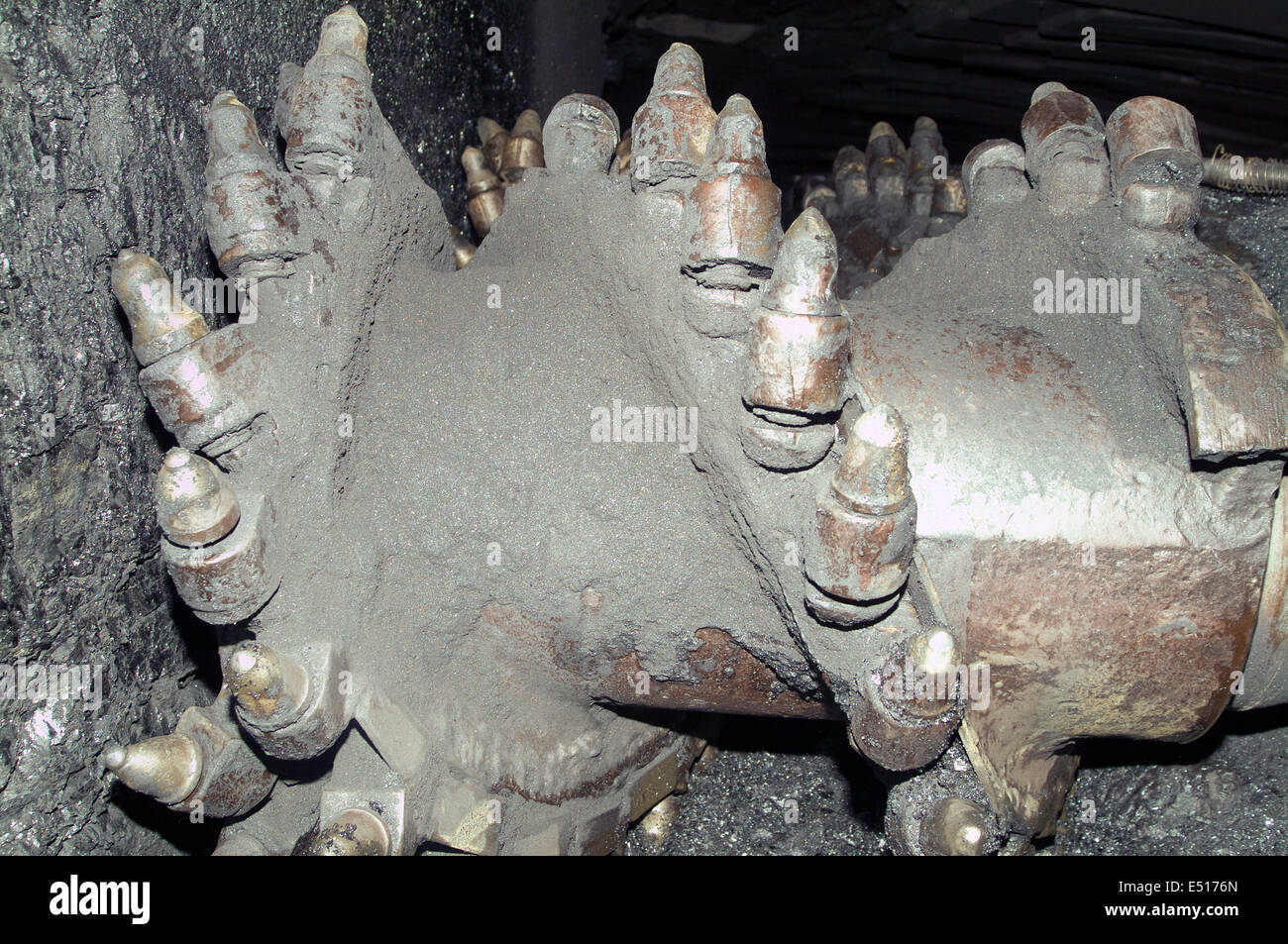 adit in a mine Stock Photo