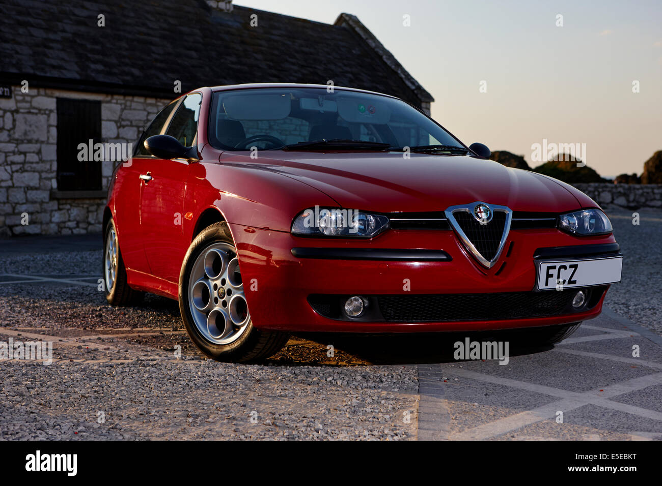 Alfa Romeo 156 Stock Photo