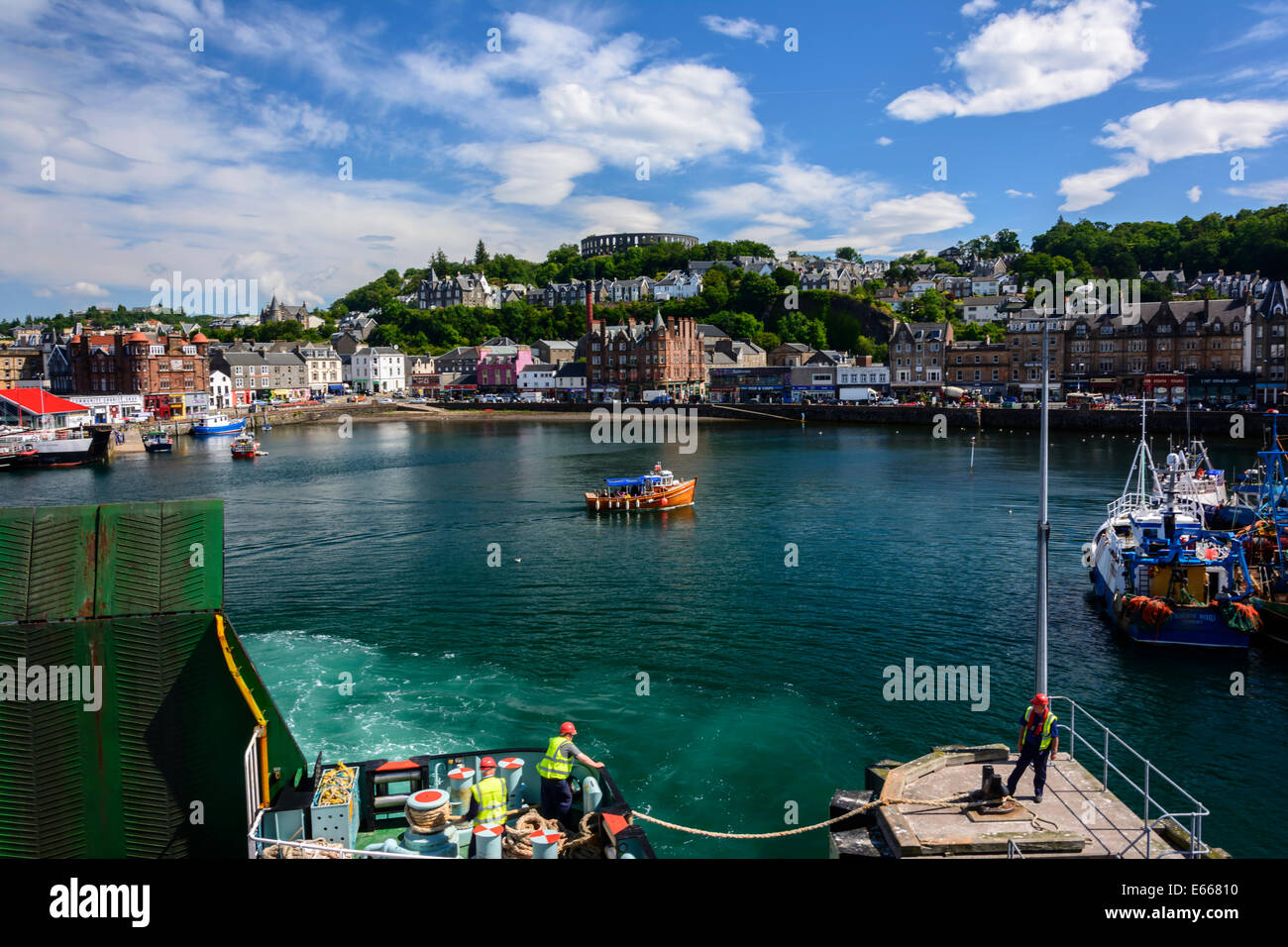 Oban Bay, Argyll, Scotland Stock Photo