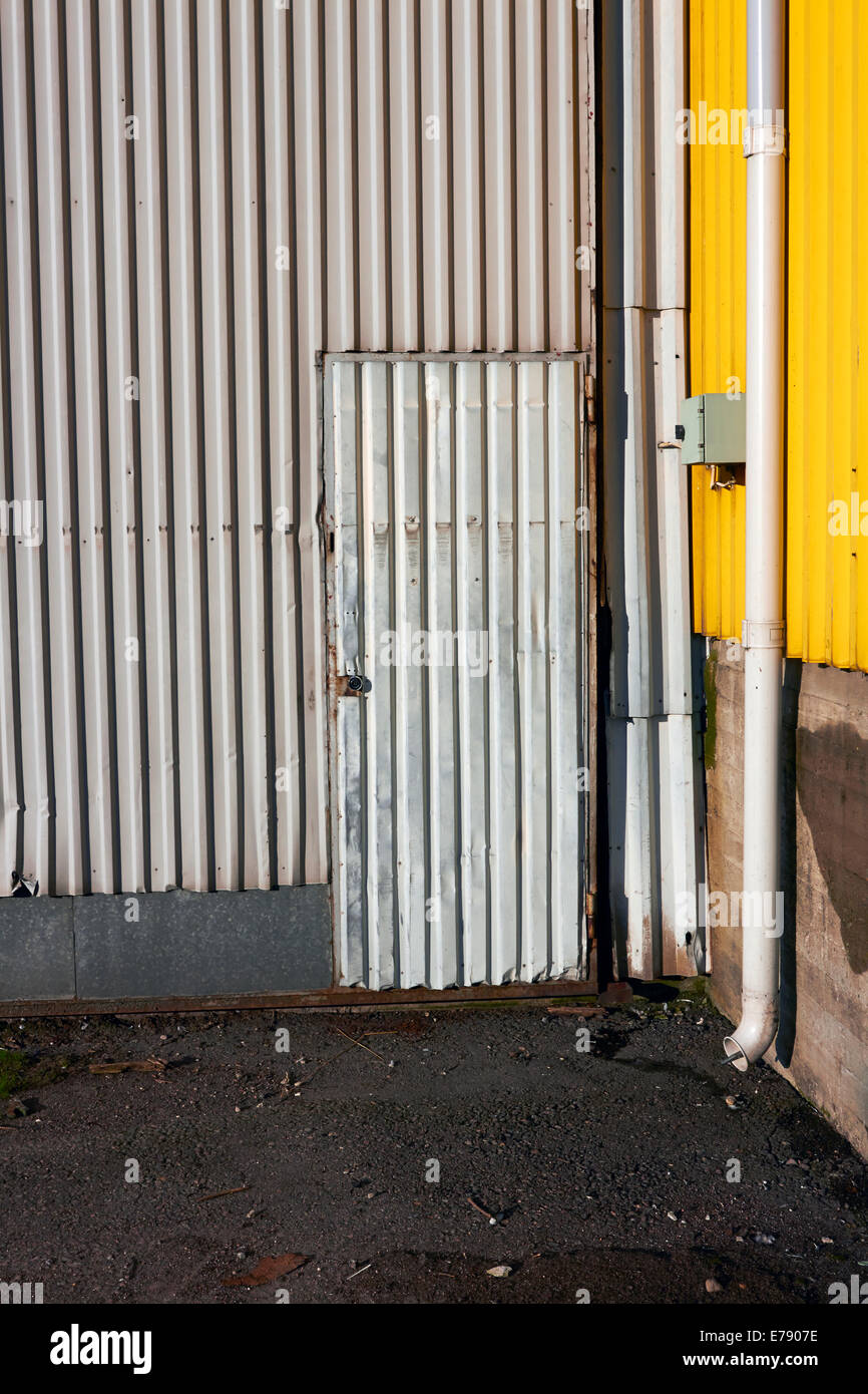 warehouse door Stock Photo