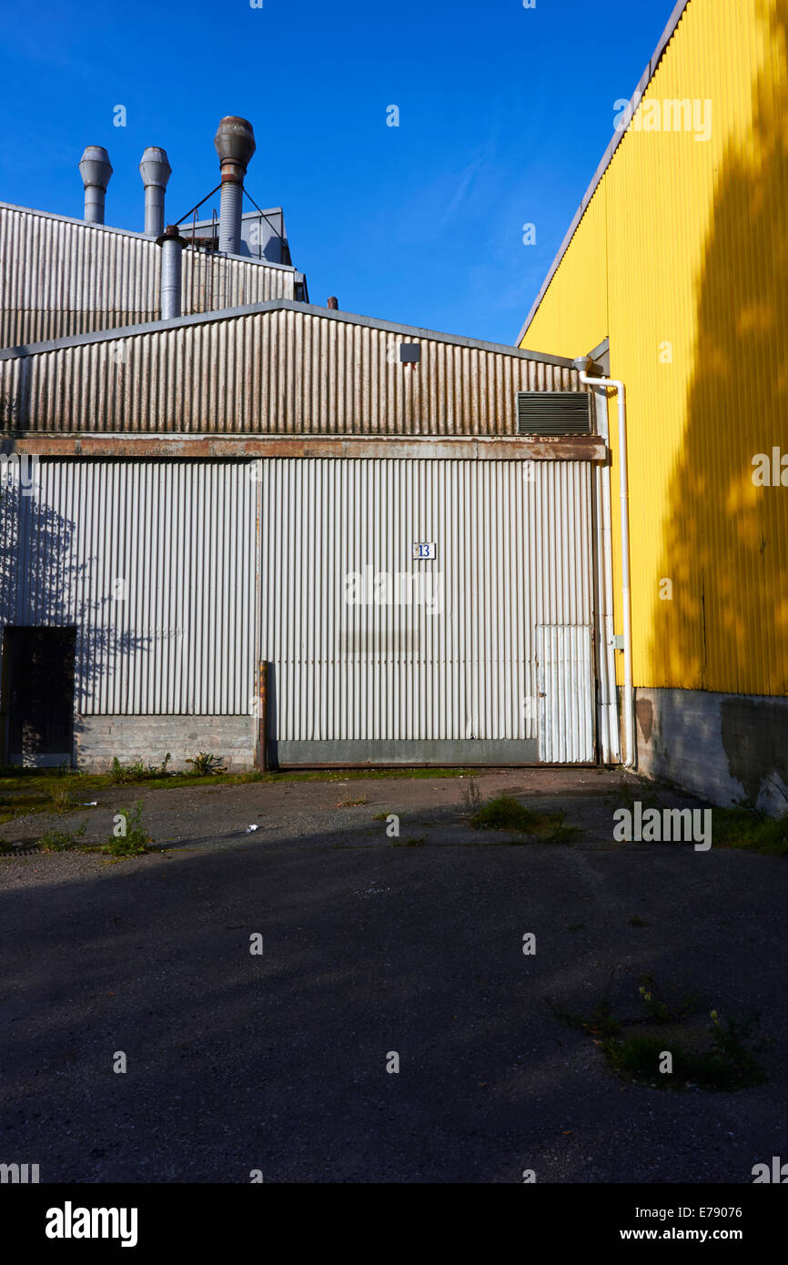 warehouse door Stock Photo