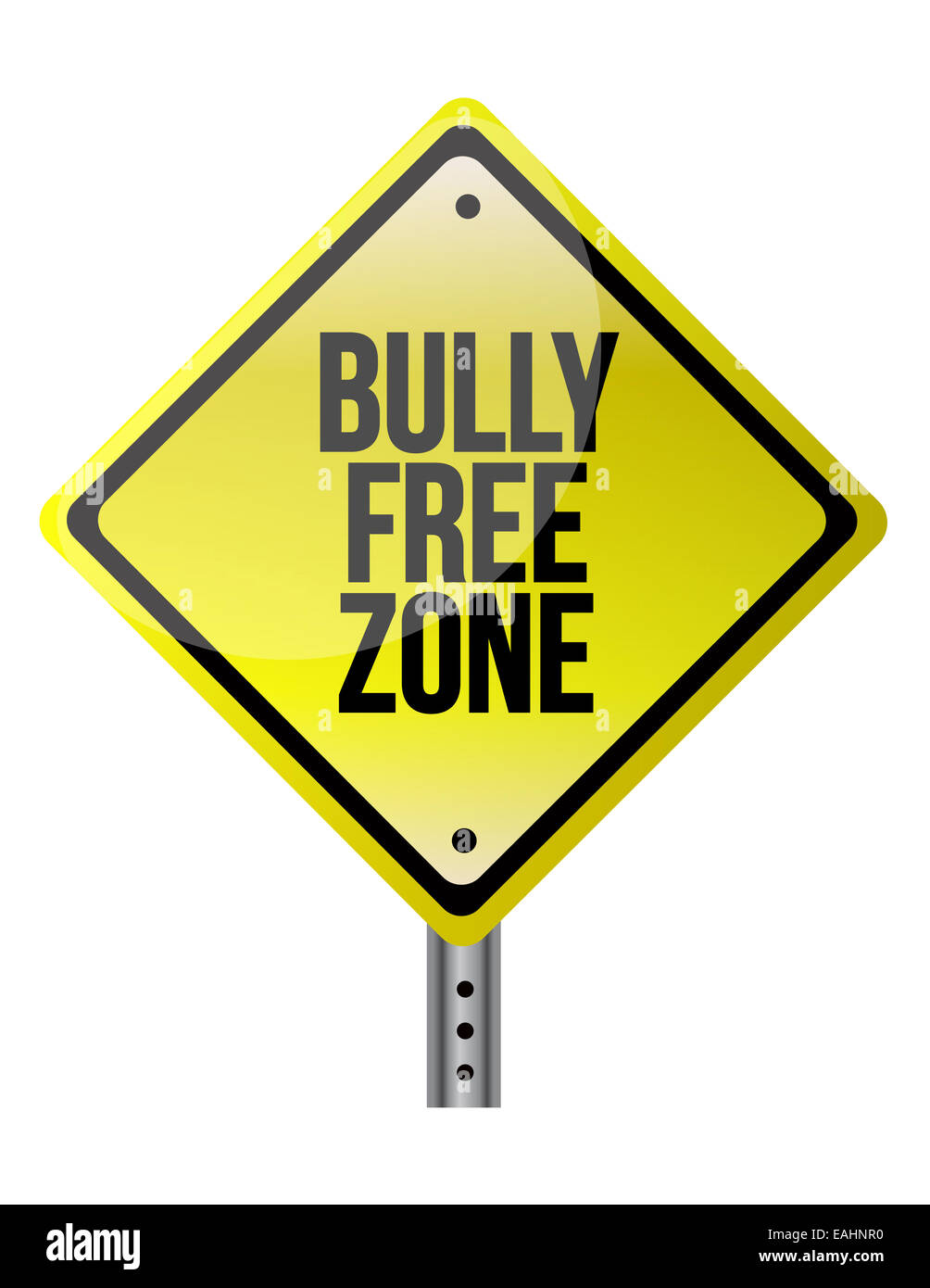 Bully free zone Stock Photo