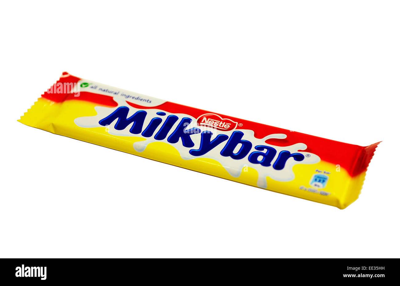 Close-up of a Milkybar Stock Photo