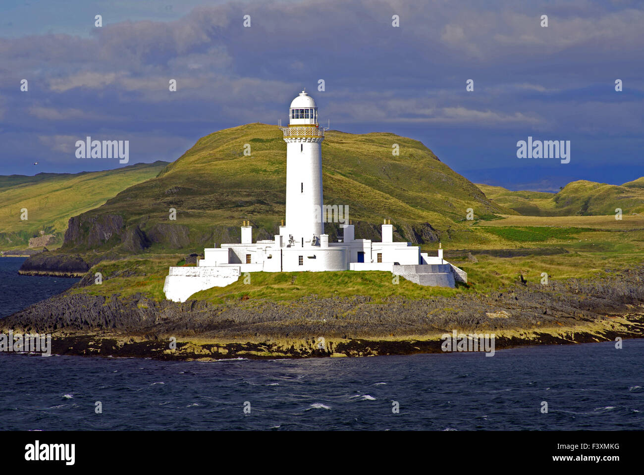 Lighthouse near Oban Stock Photo