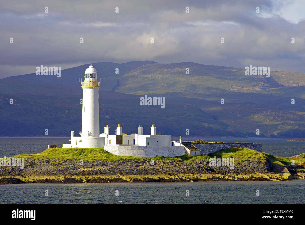 Lighthouse near Oban Stock Photo