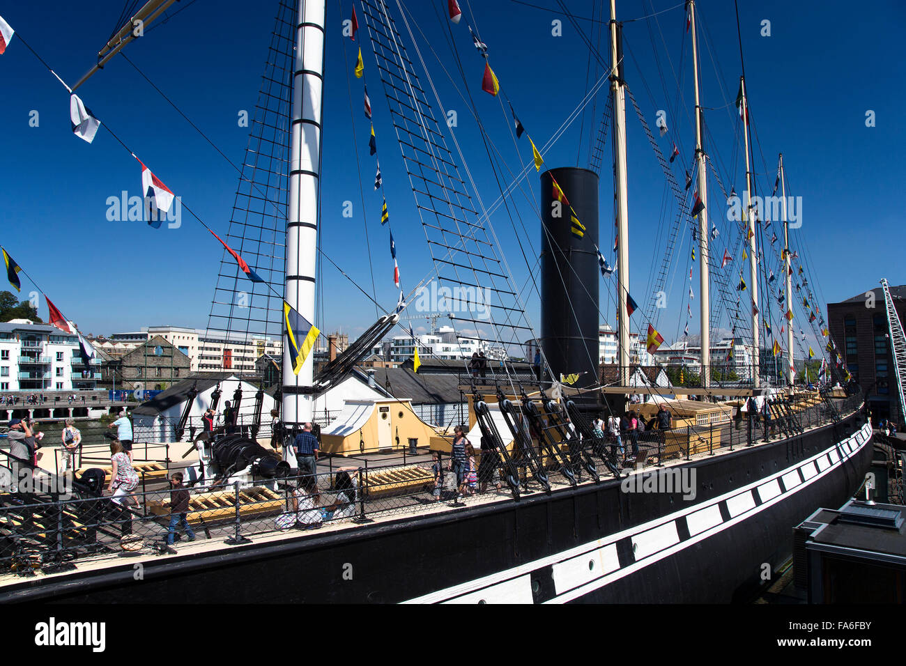 Brunel's ss Great Britain Stock Photo