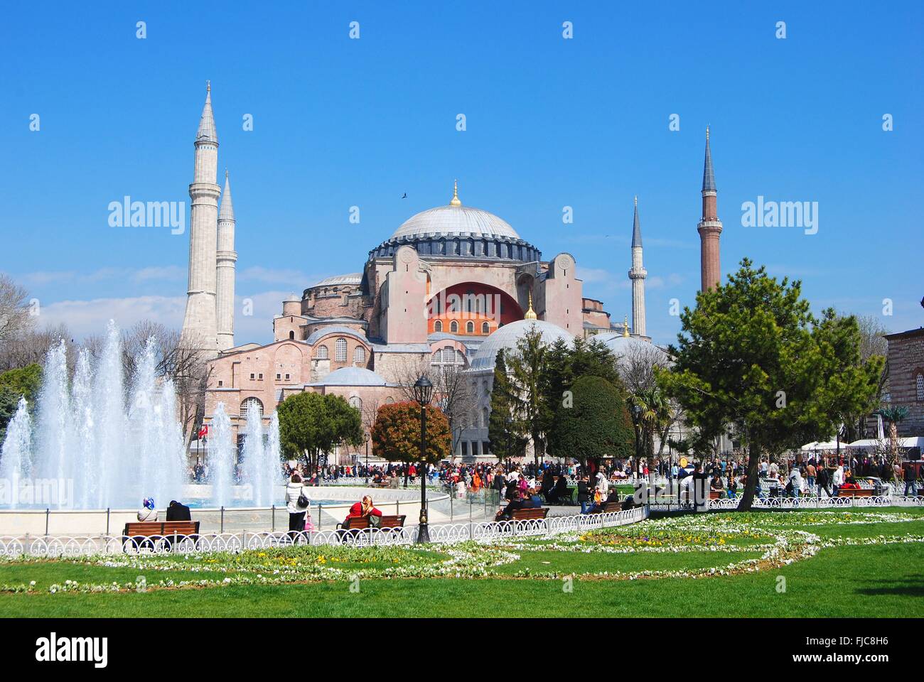 Aya Sofya in Istanbul Stock Photo