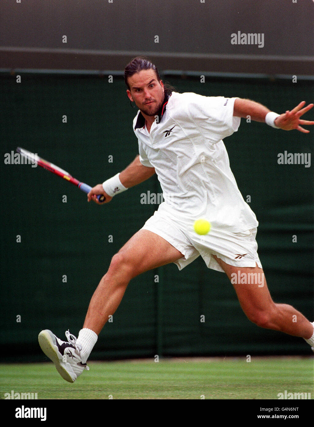 Tennis/Wimbledon/Rafter Stock Photo