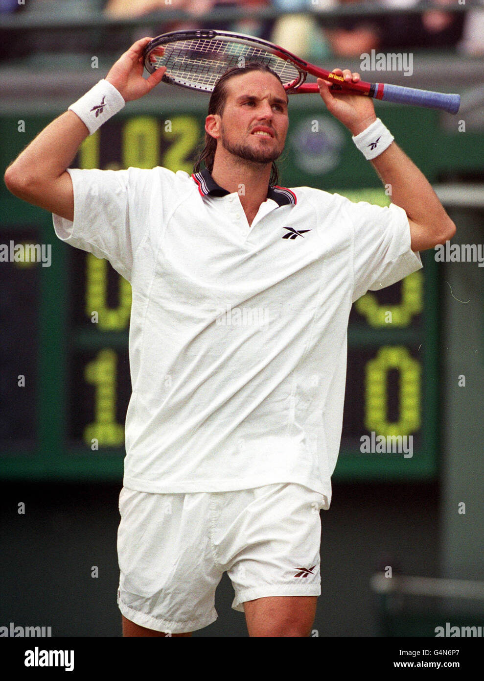 Tennis/Wimbledon/Rafter Stock Photo