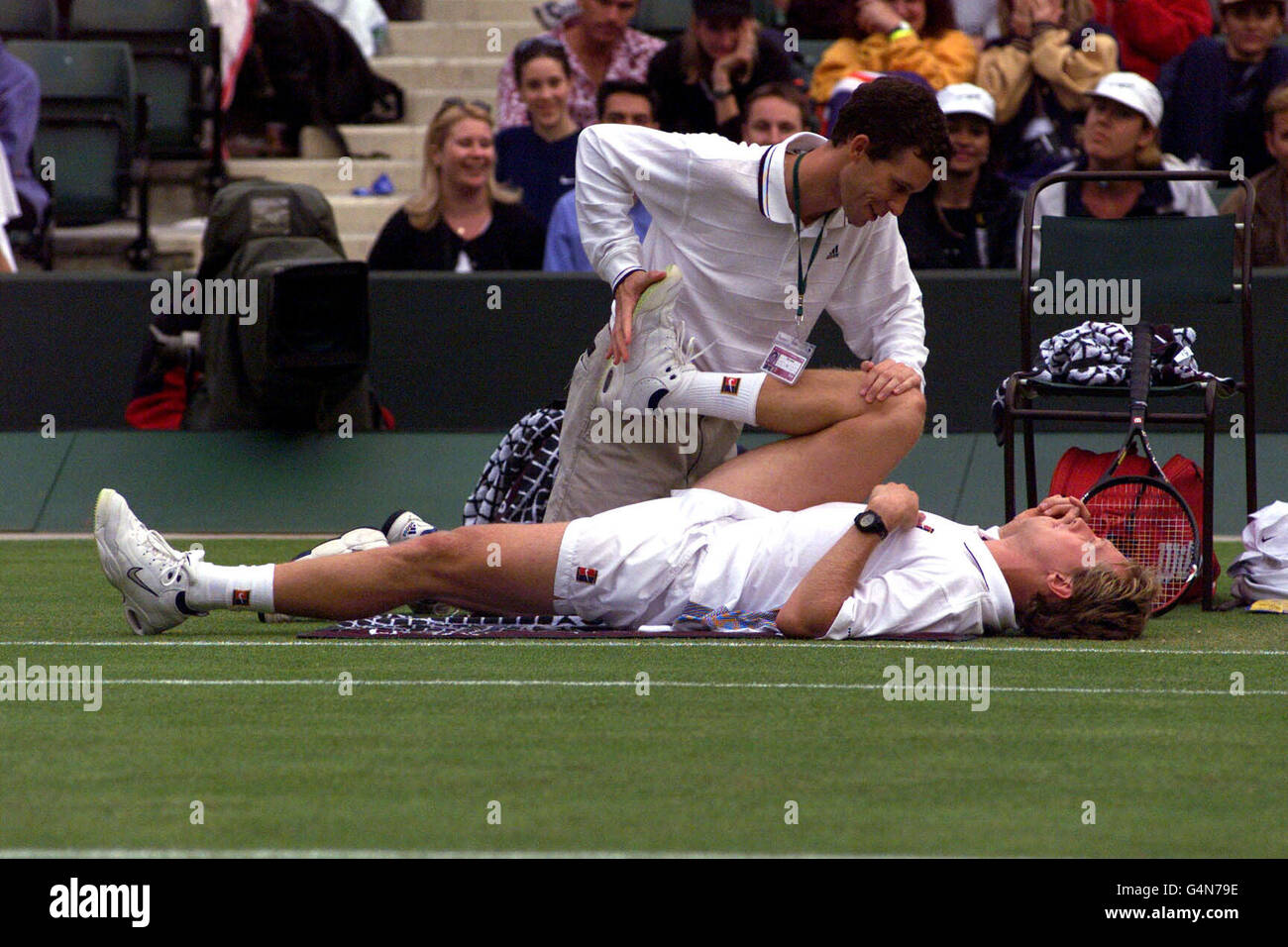 Wimbledon/Bjorkman/Treatment Stock Photo