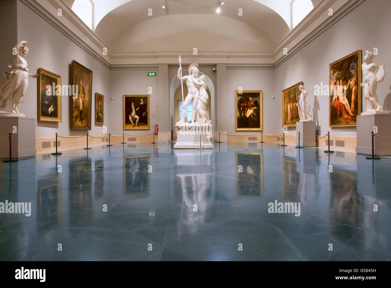 Prado museum in Madrid Stock Photo