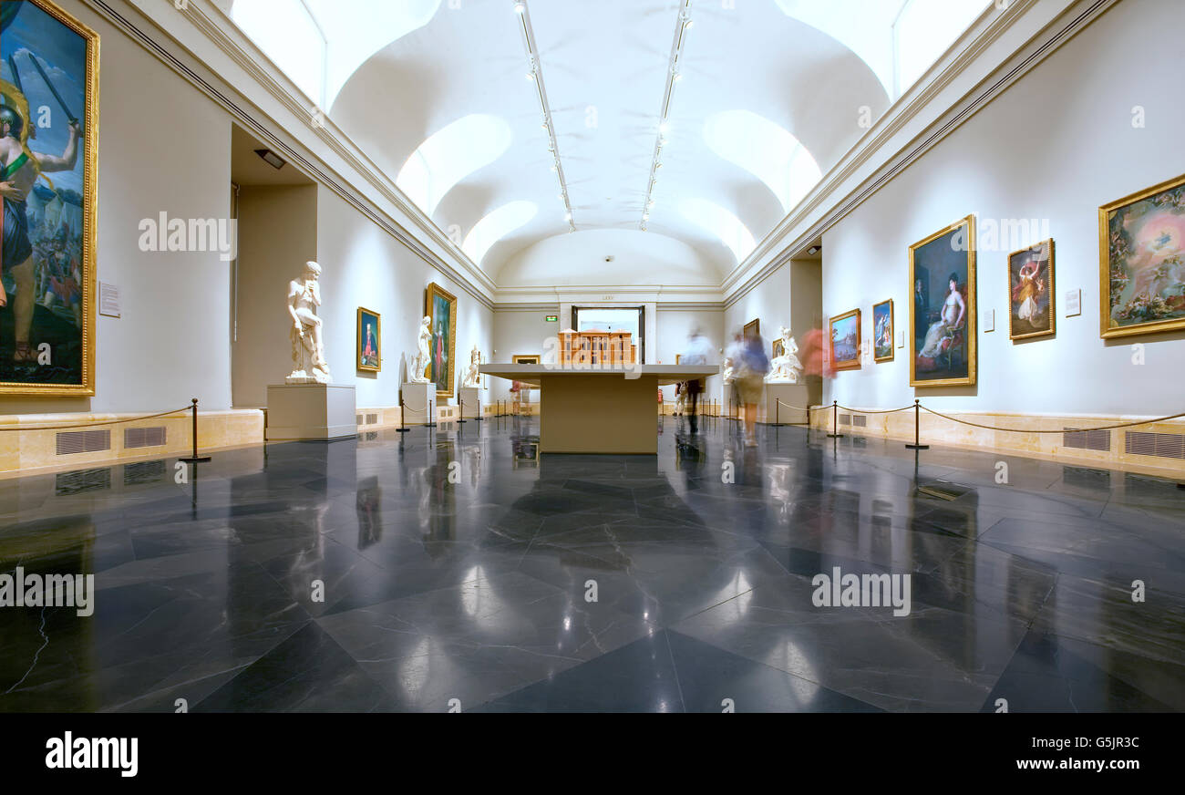 Prado museum in Madrid Stock Photo